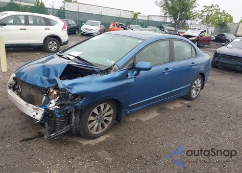 2009 Honda Civic Ex from USA, damaged, VIN 1HGFA16899L009383